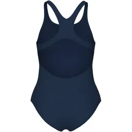 Arena Mädchen Girl's Team Swimsuit Swim Pro Solid Badeanzüge, Navy-white, 128