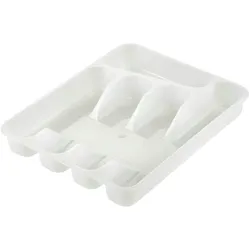 Keeeper - Besteckschale, 5 Fächer, 33,5x26,5x5cm, Farbe Natur