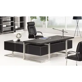Jet-Line Eckschreibtisch Venedig schwarz