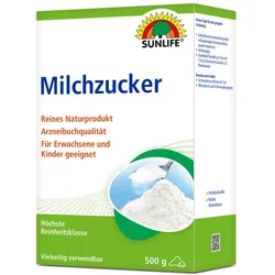 SUNLIFE® Milchzucker 500 g