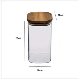 Five 5five - Einmachglas deckel akazie "hermet" 1,3l