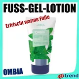 OMBIA Fuß-Gel-Lotion Japanisches Minzöl Alle Haut Typen Erfrischt warme Füße