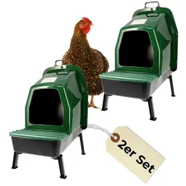 GarPet Legenester für Hühner mit Beinen 2er Set