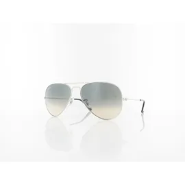 Ray-Ban Aviator Large Metal RB3025 003/32 58-14 polished silver/light grey