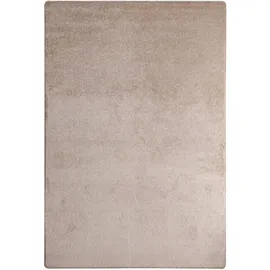 Steffensmeier Teppich Cambridge, Wohnzimmer, Schlafzimmer, in Sand, Größe: 200x200 cm