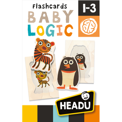 Headu Flashcards Baby Logic (Deutsch, Französisch, Italienisch, Englisch)