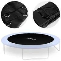 OEM Trampolin 374 cm Schwarz