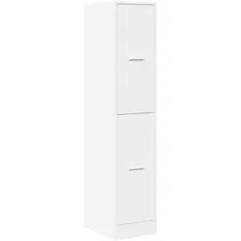vidaXL Apothekerschrank 30 x 41 x 144,5 cm Weiß