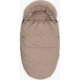 jollein Fußsack Embossed Milky Coffee Winterfußsäcke