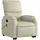 vidaXL Massagesessel mit Aufstehhilfe Kunstleder 99 x 99 x 99 cm Beige