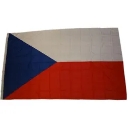 Flagge Tschechien 90 x 150 cm Fahne mit 2 Ösen 100g/m2 Stoffgewicht Hissflagge Mast