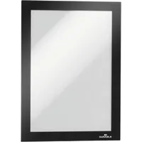 Durable Info-Rahmen Duraframe (A5, selbstklebend mit Magnetverschluss) 2 Stück,