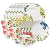 Villeroy & Boch Villeroy & Boch, Geschirrset, Amazonia Anmut Kaffeeservice (18 Stück)