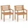 Fantask Gartenstuhl Gartensessel 56 x 56 x 180 cm beige 2 St.