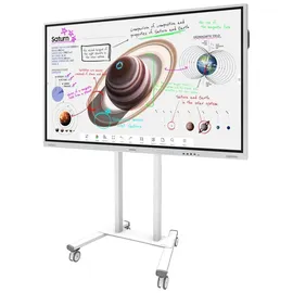 Samsung Flip Pro WM85B 85" inkl. Neomounts FL55-875WH1 Rollwagen