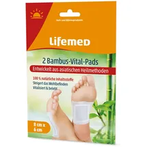 Lifemed Bambus-Vital-Pads Lifemed Entgiftungspflaster 8 cm x 6 cm 2 St.
