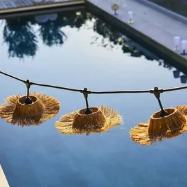 Lumisky LED Lichterkette 86 m Stroh Warmweiß