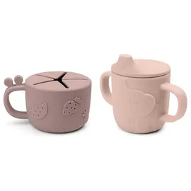 Done by Deer Peekaboo Snack & Trinkbecher-Set Deer Friends