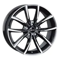 Autec Astana 9,0 x 20 5 x 112 ET42 Schwarz poliert