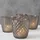 Boltze Windlicht Marilu Glas grau