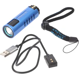 IMALENT LD70 Mini EDC LED-Taschenlampe blau (8,10 cm, 4000 lm)
