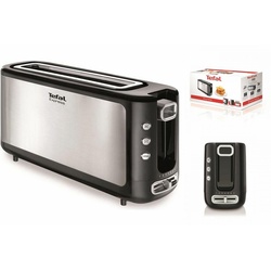 Tefal Toaster Toaster Tefal TL365ETR 1000 W Stahl Langschlitztoaster