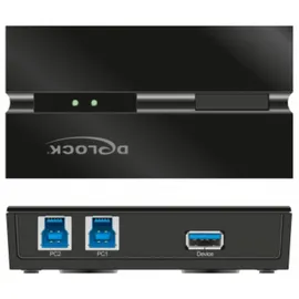 DeLock 11495 USB-Hub Schwarz