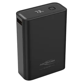 Ansmann 20000 mAh PB222PD sw Powerbank 20Ah USB PD 3.0, Quick Charge 2.0 LiPo Schwarz