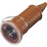 Mennekes 10842 Schutzkontaktkupplung Kunststoff 230 V Orange Ip44