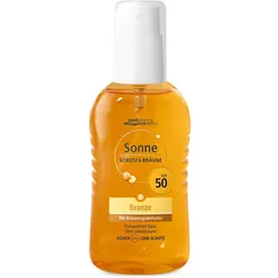 SONNE SCHUTZ & Bräune Spray bronze LSF 50 Pump-Spray 200 ml