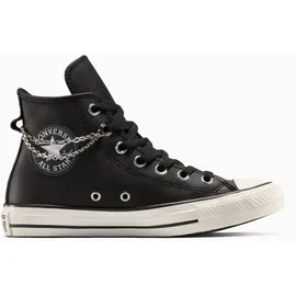 Converse Chuck Taylor All Star High Damen Schwarz/Silber 39,5