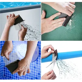 HEISSNER easyFix Reparatur-Klebeband Schwarz 150 cm