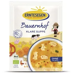 Erntesegen Bauernhof Klare Suppe bio