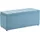 Beliani Sitzbank Orem Blau 100 x 40 cm