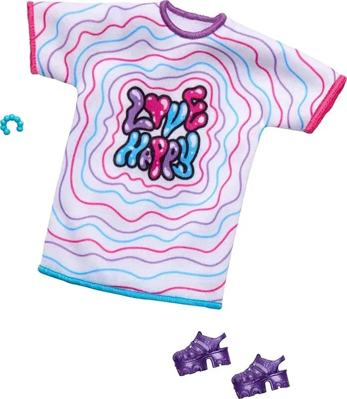 Barbie HRH38 Mode Komplettlook Frühling 3 - Puppenkleidung