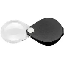 Eschenbach 1740530 Leder-Einschlaglupe Vergrößerungsfaktor: 6 x Linsengröße: (Ø) 30mm