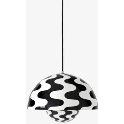 &tradition FlowerPot VP7 Pendelleuchte pattern black / white