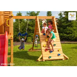 fungoo Spielturm My SPACE_XL Spider+ Teak