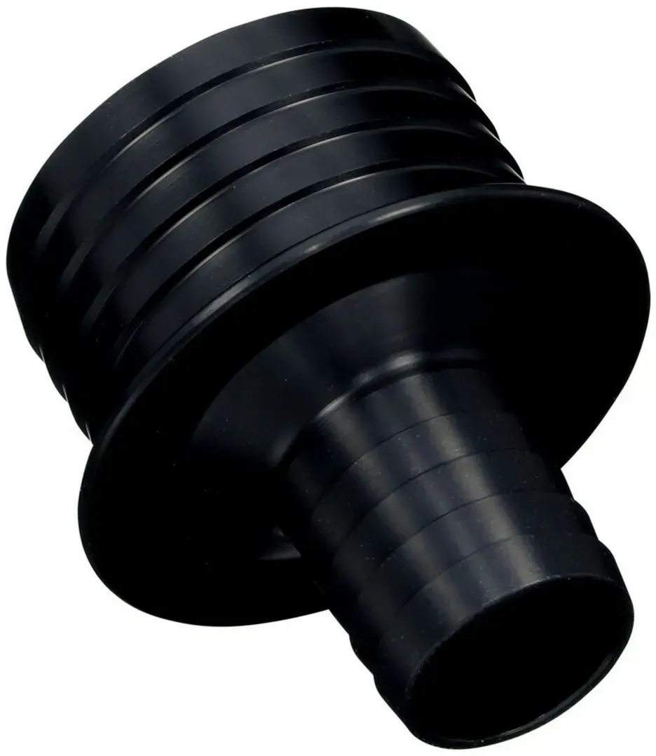 3M Vacuum Hose Fitting Adapter 1 in Internal Hose Thread x 1-1/2 in OD Hose Adapter, 20341