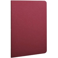Clairefontaine Heft (DIN A5, 14,8 x 21 cm, gebund Age Bag liniert) 1 Stück rot