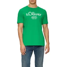 s.Oliver Baumwoll-T-Shirt mit Logo-Print