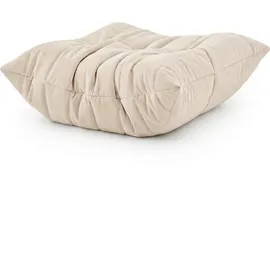 hjh living Relaxsessel Sitzolo Podi Polyester 1 St. 0 x 0 x 0 cm Beige/Braun