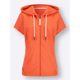Casual Looks WITT WEIDEN Sweatjacke in orange | Gr.: 40