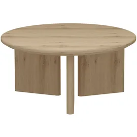 OTTO home Cassian Braun Eiche 80 x 37 x 80 cm