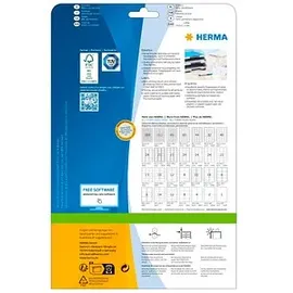 Herma Adressetiketten 4200 Weiß 48,3 x 33,8 mm 25 Blatt 800 St.