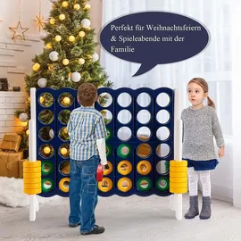 Costway Vier-Gewinnt Spiel 120 x 42 x 104cm