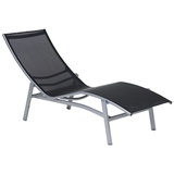 Karasek Sonnenliege Caribic - 09 - silber D69 - schwarz