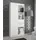 Akord Mehrzweckschrank 80 x 180 x 35 cm Weiß