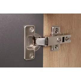 Respekta Merle Pantry-Küche mit integrierter Spüle 100 cm grau