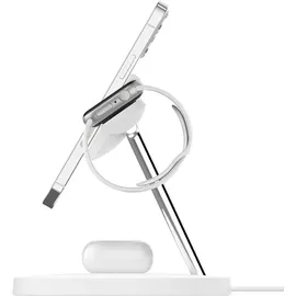 Belkin BoostCharge Pro Drahtloses 3-in-1-Ladegerät mit MagSafe 15W weiß (WIZ017vfWH)